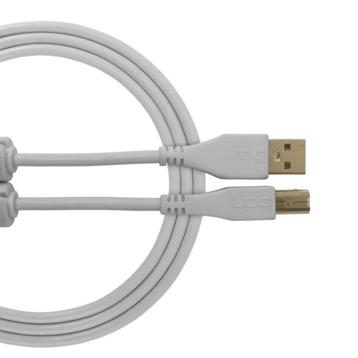 Acquista UDG ULTIMATE USB 2.0 A-B WHITE | U95003WH online | Merula Strumenti Musicali