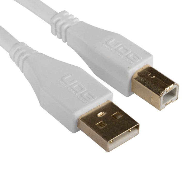 Acquista UDG ULTIMATE USB 2.0 A-B WHITE | U95003WH online | Merula Strumenti Musicali