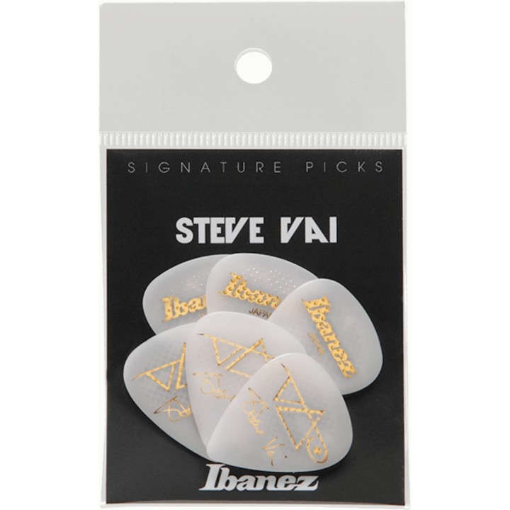 Acquista IBANEZ SET DI 6 PLETTRI STEVE VAI SIGNATURE B1000SVRWH online | Merula Strumenti Musicali