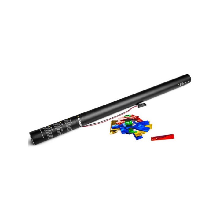 Acquista THE CONFETTI MAKER Electric Cannon E80cm Confetti Multicolour Metallic online | Merula Strumenti Musicali