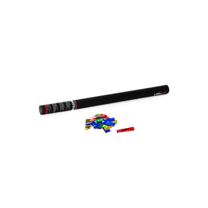 Acquista THE CONFETTI MAKER Handheld Cannon 80cm Confetti Multicolour Metallic online | Merula Strumenti Musicali
