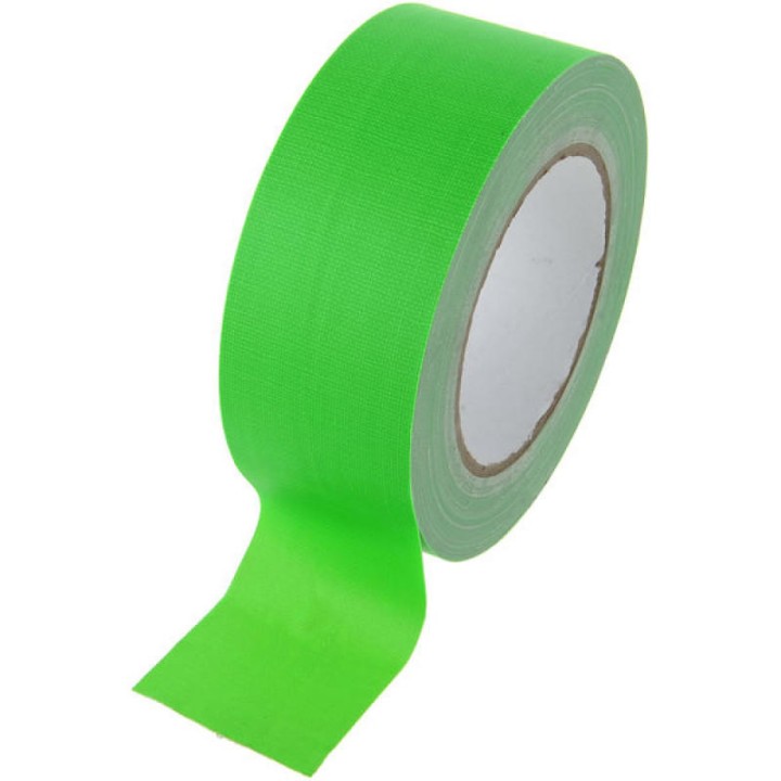 Gaffa Tape - 649V Neon Gaffer Tape Green 50mm