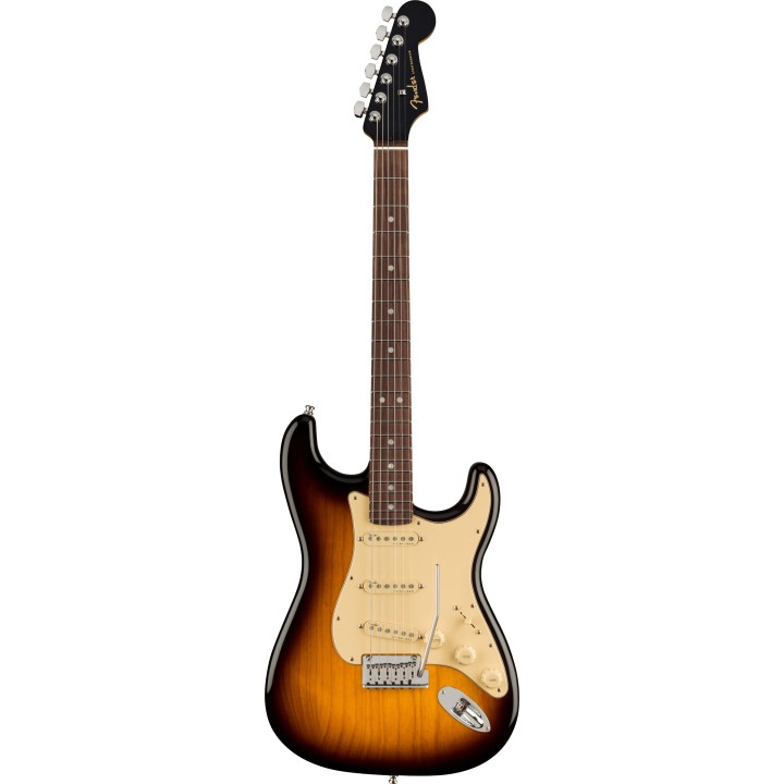 Acquista FENDER American Ultra Luxe Stratocaster, Rosewood Fingerboard, 2-Color Sunburst online | Merula Strumenti Musicali