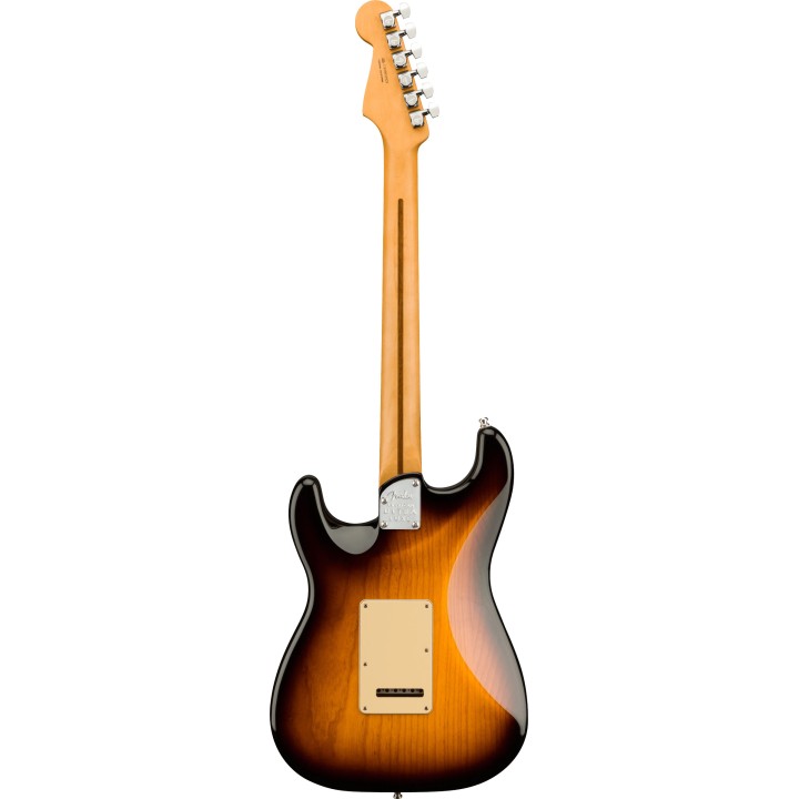 Acquista FENDER American Ultra Luxe Stratocaster, Rosewood Fingerboard, 2-Color Sunburst online | Merula Strumenti Musicali