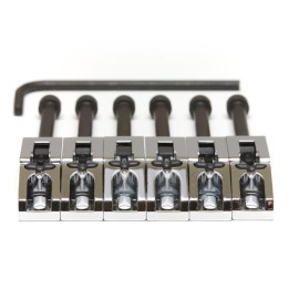 Acquista TUSQ PG-0080-C6 STRING SAVER FLOYD ROSE STYLE SADDLES - CHROME 6 STRING online | Merula Strumenti Musicali
