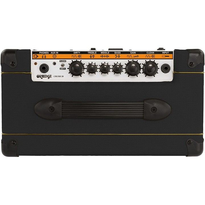 Acquista ORANGE Crush 20 Black online | Merula Strumenti Musicali