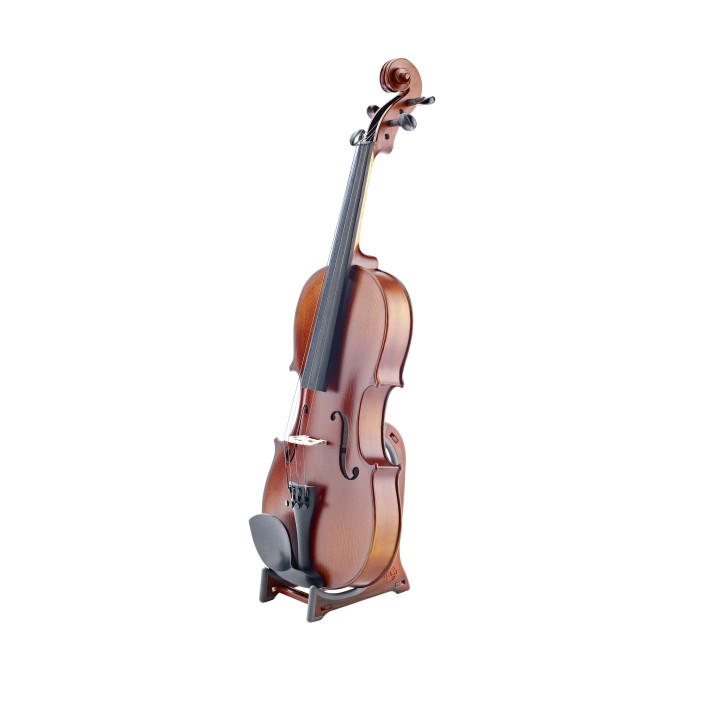 KONIG & MEYER - 15550-000-98 VIOLIN/UKULELE DISPLAY STAND WOODEN LOOK