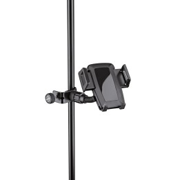 Acquista KONIG & MEYER 19745-015-55 SMARTPHONE HOLDER BLACK online | Merula Strumenti Musicali