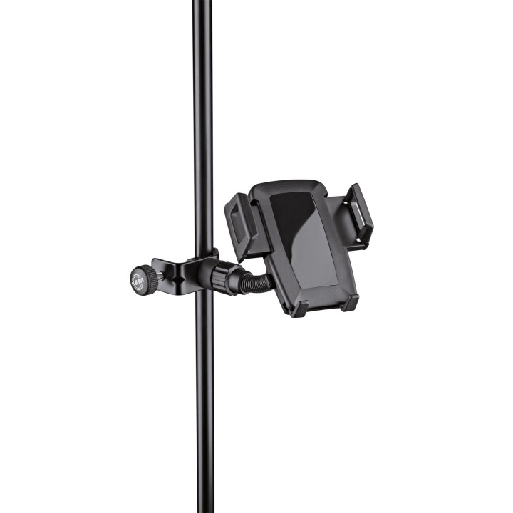 Acquista KONIG & MEYER 19745-015-55 SMARTPHONE HOLDER BLACK online | Merula Strumenti Musicali