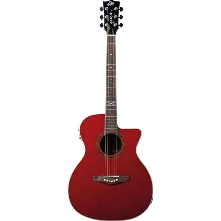 Eko NXT A100CE Red - Chitarra Acustica Amplificata  
