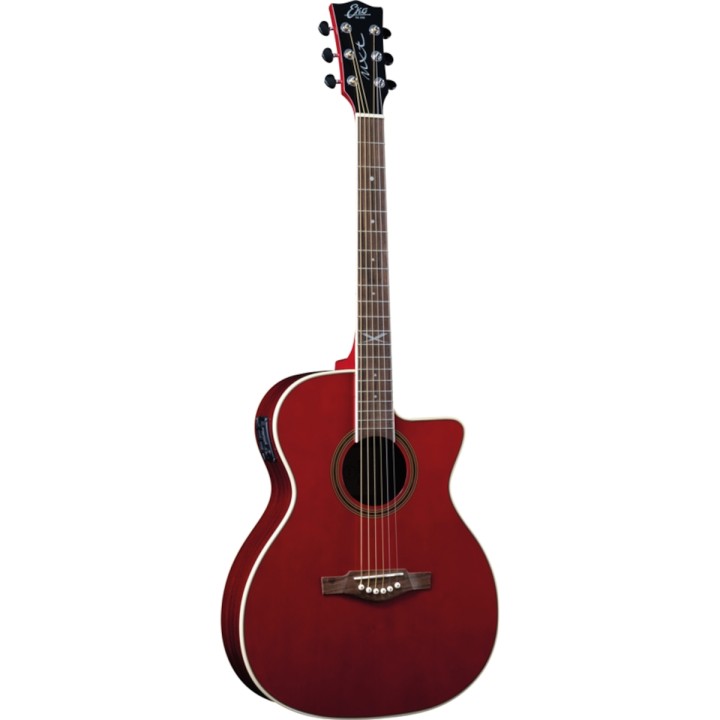 Eko NXT A100CE Red - Chitarra Acustica Amplificata  