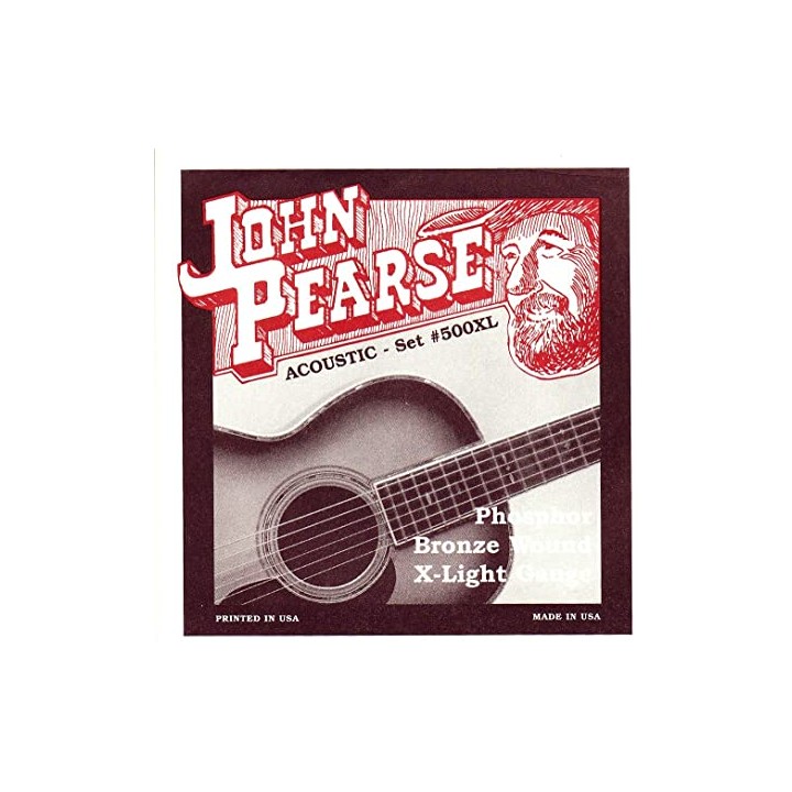 Acquista JOHN PEARSE 500XL MUTA CORDE PER CHITARRRA ACUSTICA PHOSPHOR BRONZO 010/047 online | Merula Strumenti Musicali