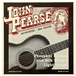Acquista JOHN PEARSE 510L MUTA CORDE PER CHITARRA ACUSTICA PHOSPHOR BRONZE & SILIK 011/049 online | Merula Strumenti Musicali