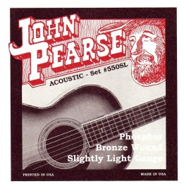 Acquista JOHN PEARSE 550SL MUTA CORDE PER CHITARRA ACUSTICA PHOSPHOR BRONZE 011/050 online | Merula Strumenti Musicali