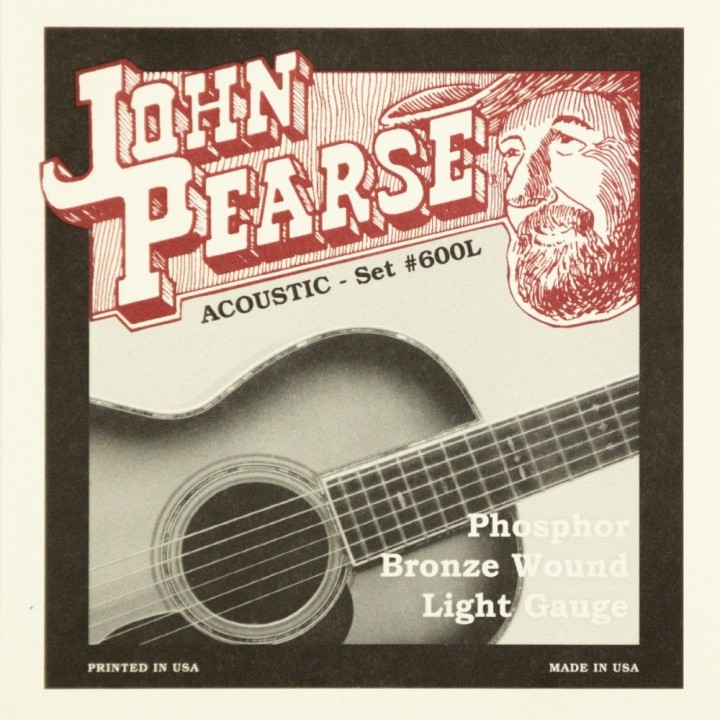 Acquista JOHN PEARSE 600L MUTA CORDE PER CHITARRA ACUSTICA PHOSPHOR BRONZE 012-053 online | Merula Strumenti Musicali