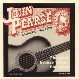 Acquista JOHN PEARSE 650 MUTA CORDE PER CHITARRA ACUSTICA BLUEGRASS PHOSPHOR BRONZE 012/056 online | Merula Strumenti Musicali