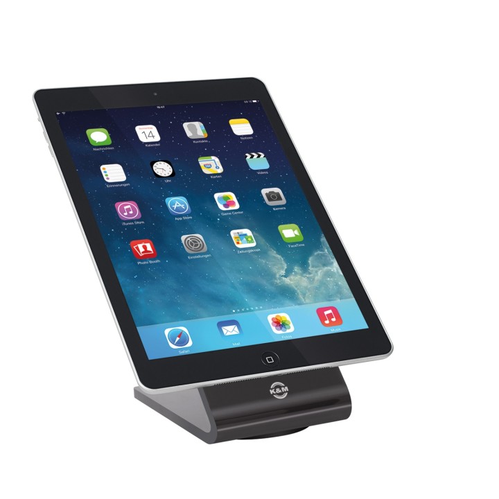 Acquista KONIG & MEYER 19855-000-55 TABLET PC STAND BLACK online | Merula Strumenti Musicali