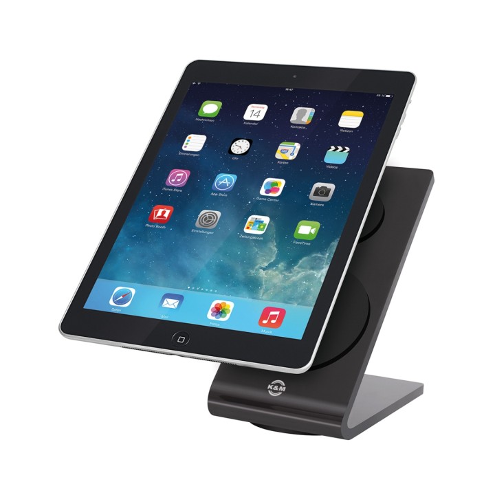 Acquista KONIG & MEYER 19855-000-55 TABLET PC STAND BLACK online | Merula Strumenti Musicali