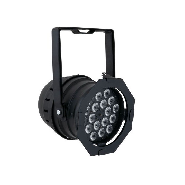 Acquista SHOWTEC LED PAR 64 Q4-18 BLACK online | Merula Strumenti Musicali