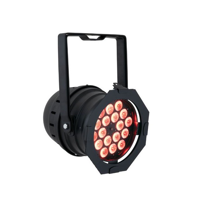 Acquista SHOWTEC LED PAR 64 Q4-18 BLACK online | Merula Strumenti Musicali