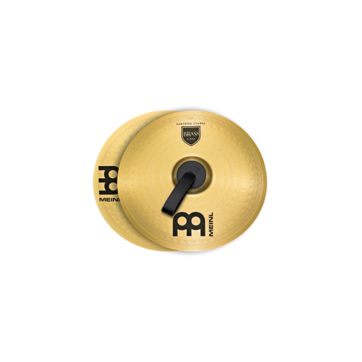 Acquista MEINL Ma-Br-18m 18" Brass Coppia Piatti Marching online | Merula Strumenti Musicali