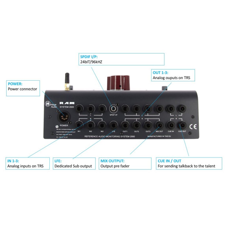 Acquista HERITAGE AUDIO Ram System 2000 online | Merula Strumenti Musicali