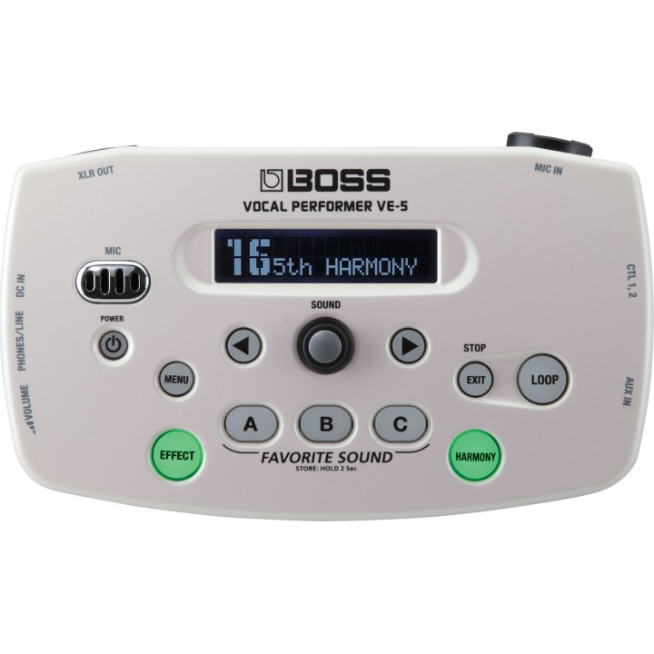 Acquista BOSS VE-5 | WHITE online | Merula Strumenti Musicali
