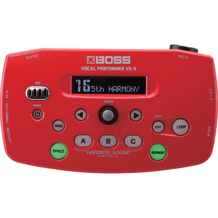 Acquista BOSS VE-5 | RED online | Merula Strumenti Musicali