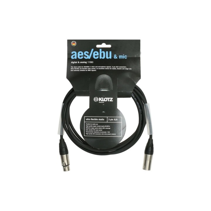 Acquista KLOTZ AES3HK0500 | 5 mt online | Merula Strumenti Musicali
