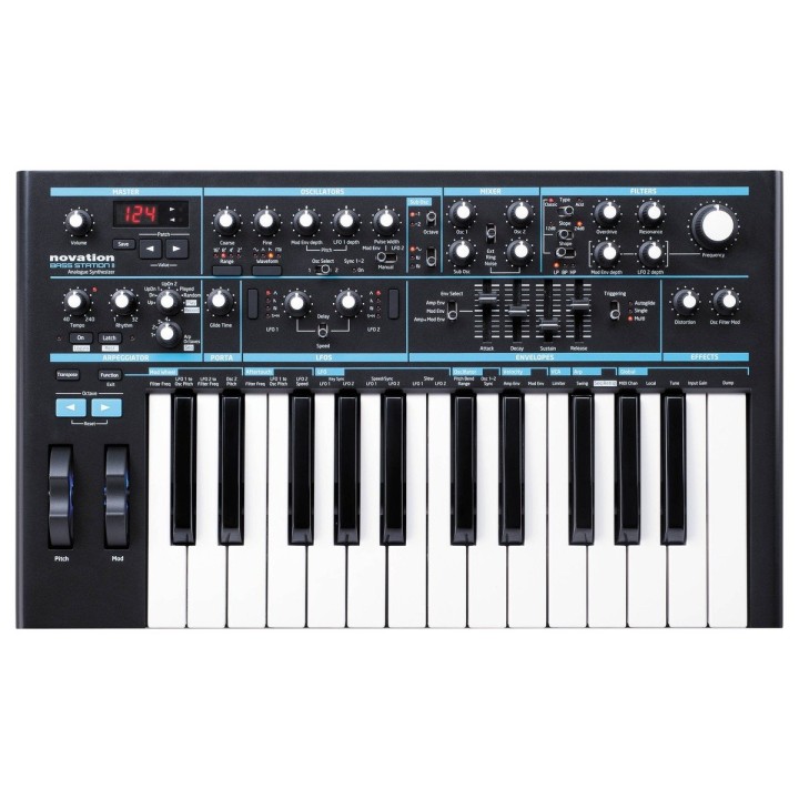 Acquista NOVATION Bass Station II online | Merula Strumenti Musicali