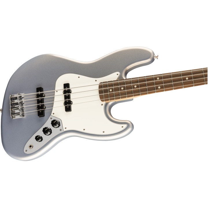 Acquista FENDER Player Jazz Bass Pf Silver 0149903581 online | Merula Strumenti Musicali