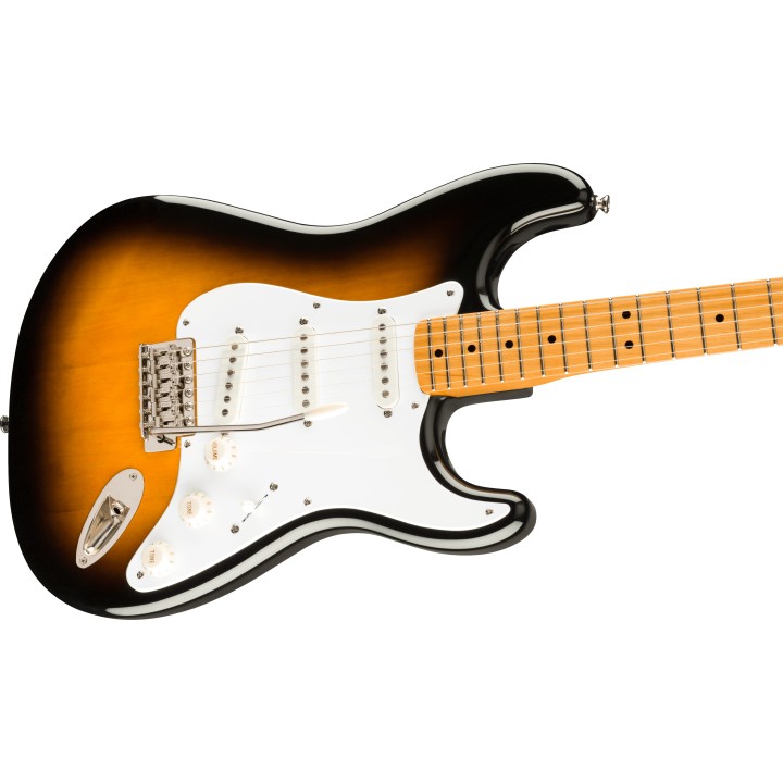 Acquista SQUIER Classic Vibe '50s Stratocaster, Maple Fingerboard, 2-Color Sunburst online | Merula Strumenti Musicali