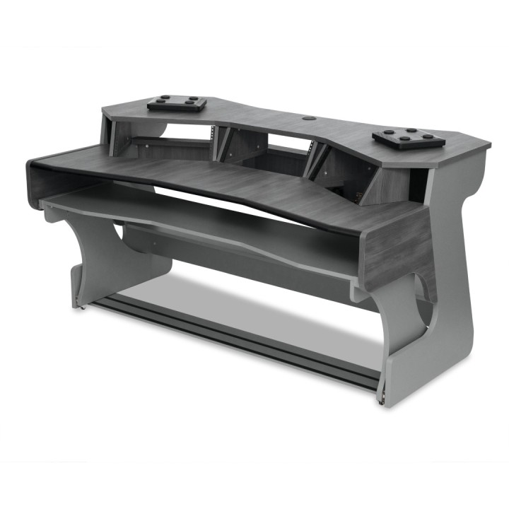 Acquista ZAOR MIZA X2 FLEX 5 LEVEL COCKPIT DESK GREY WENGE online | Merula Strumenti Musicali