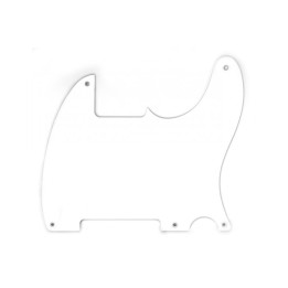 Acquista FENDER 50'S ESQUIRE PICKGUARD, WHITE, 1-PLY, 5-HOLE MOUNT 0068214049 online | Merula Strumenti Musicali