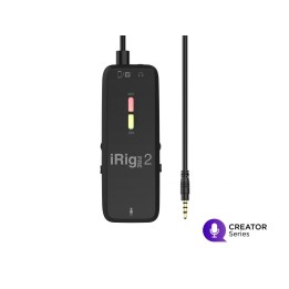 ik multimedia irig pre 2 preamplificatore microfonico tascabile