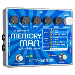 Acquista ELECTRO-HARMONIX STEREO MEMORY MAN WITH HAZARAI online | Merula Strumenti Musicali