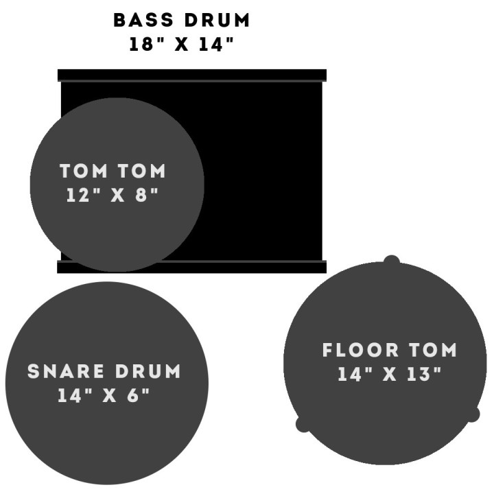 Acquista SONOR AQ2 Bop Set - White Marine (WHP) online | Merula Strumenti Musicali