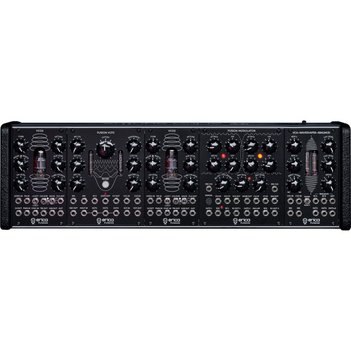 erica synths das kleine fusion sintetizzatore modulare valvolare