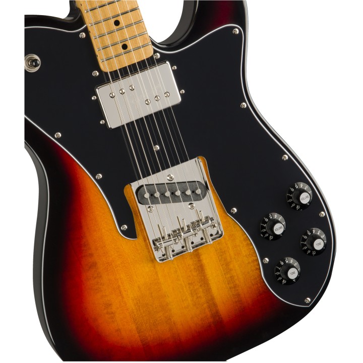 Acquista SQUIER Classic Vibe '70s Telecaster Custom, Maple Fingerboard, 3-Color Sunburst online | Merula Strumenti Musicali