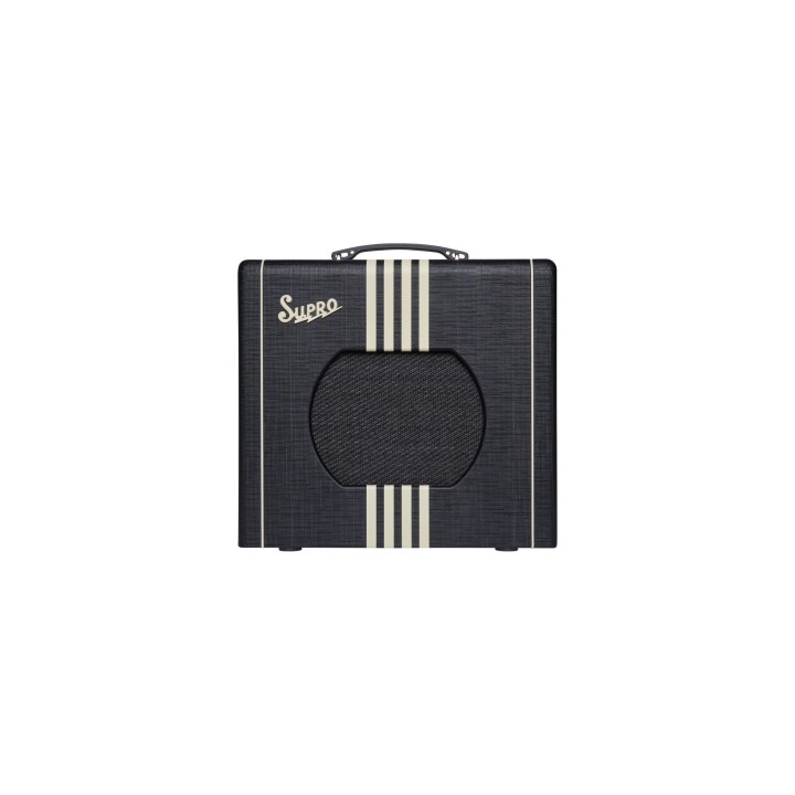 Acquista SUPRO DELTA KING 10 | 5 WATT 1X10 W/ REVERB BLACK & CREAM | Merula Strumenti Musicali