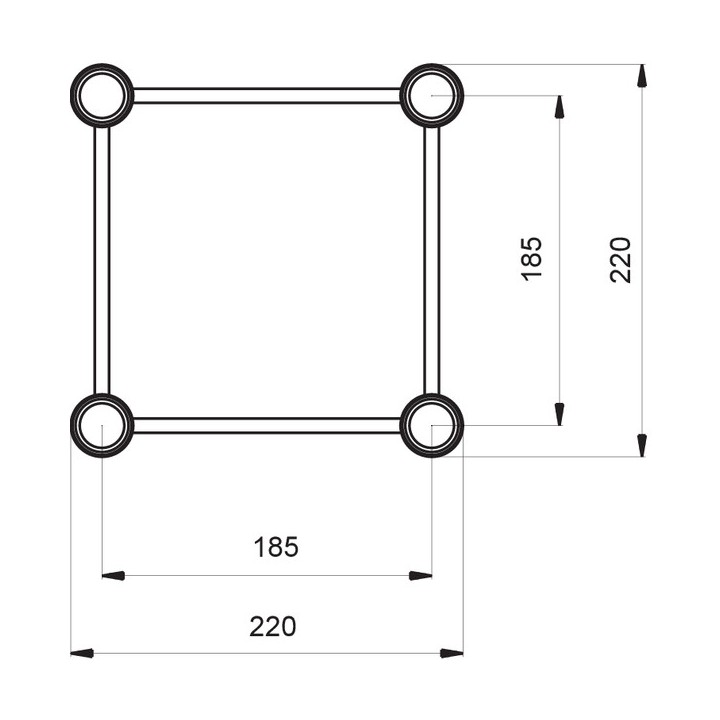 Acquista PROTRUSS SQ22050 online | Merula Strumenti Musicali