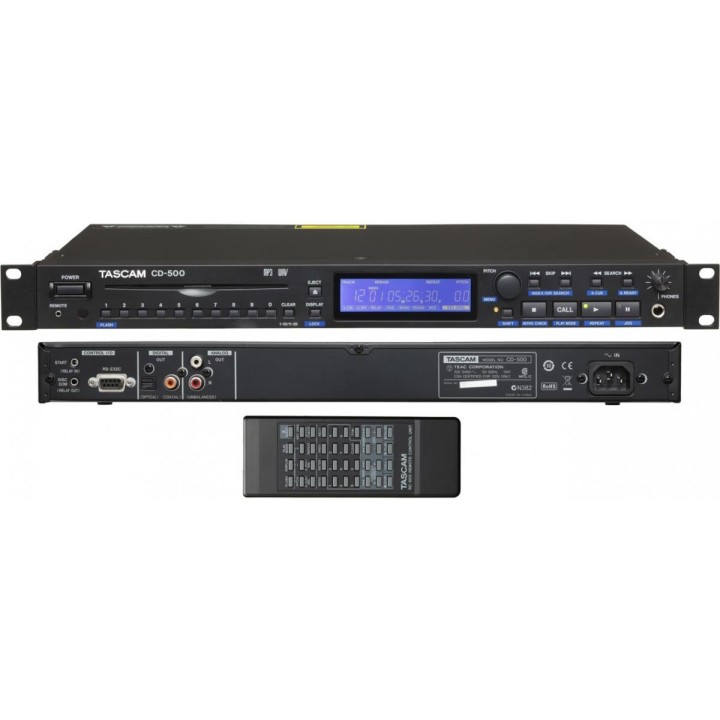 Acquista TASCAM CD-500 online | Merula Strumenti Musicali