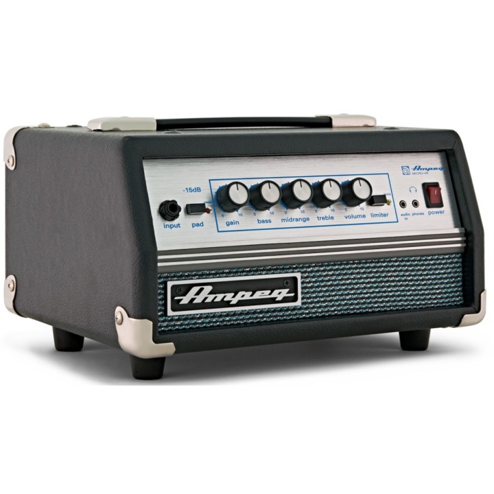 Acquista AMPEG MICRO-VR 200W BASS HEAD 230V EU online | Merula Strumenti Musicali