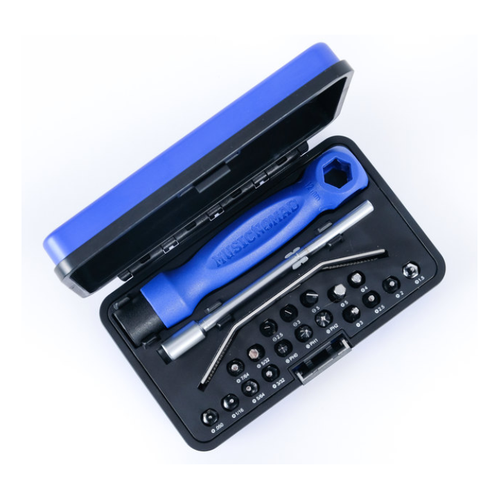 Acquista MUSIC NOMAD MN229 PREMIUM GUITAR TECH SCREWDRIVER AND WRENCH SET online | Merula Strumenti Musicali