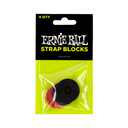 Acquista ERNIE BALL 4603 STRAP BLOCKS RED AND BLACK online | Merula Strumenti Musicali