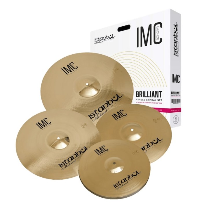 Acquista ISTANBUL IMC-B4 BRILLIANT SET PIATTI online | Merula Strumenti Musicali