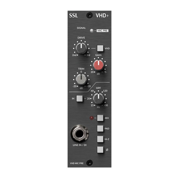 Solid State Logic - VHD+ | Preamplificatore con tecnologia VHD. Ora con DI Input e nuovo look brushed