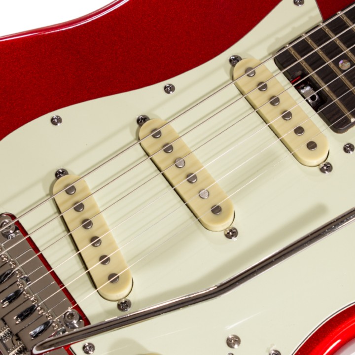 Acquista SCHECTER Traditional Route 66 Amarillo S/S/S-M.Red online | Merula Strumenti Musicali