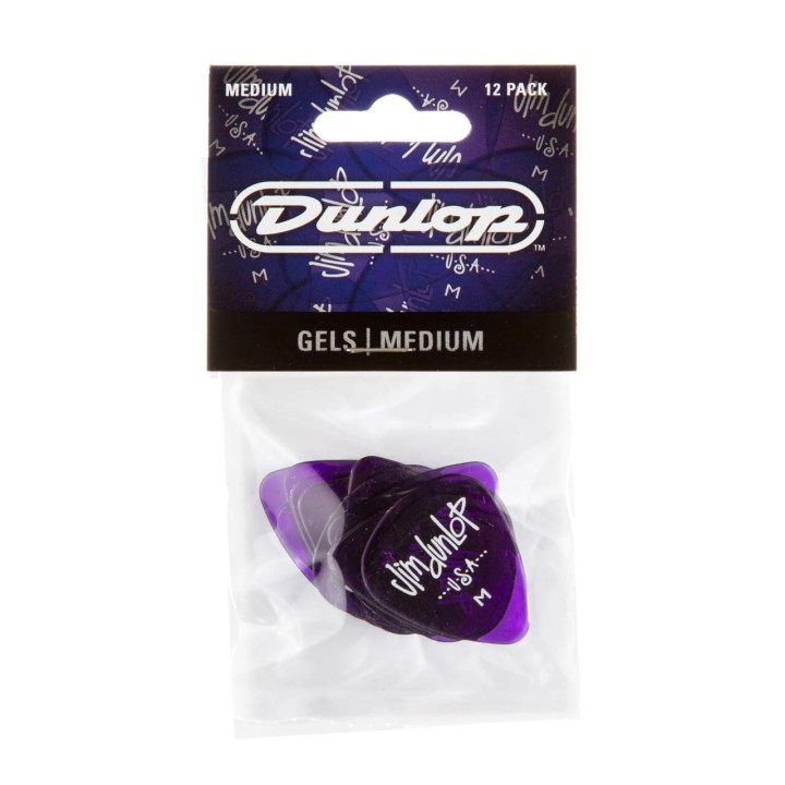 Acquista DUNLOP GELS PURPLE MEDIUM online | Merula Strumenti Musicali