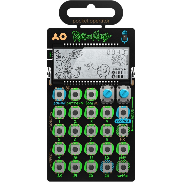 Acquista TEENAGE ENGINEERING PO-137 RICK & MORTY online | Merula Strumenti Musicali